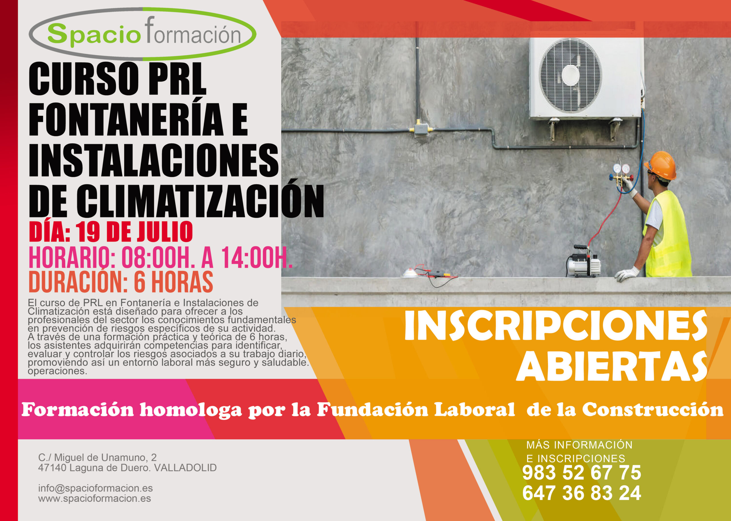 FONTANERÍA e INSTALACIONES DE CLIMATIZACIÓN